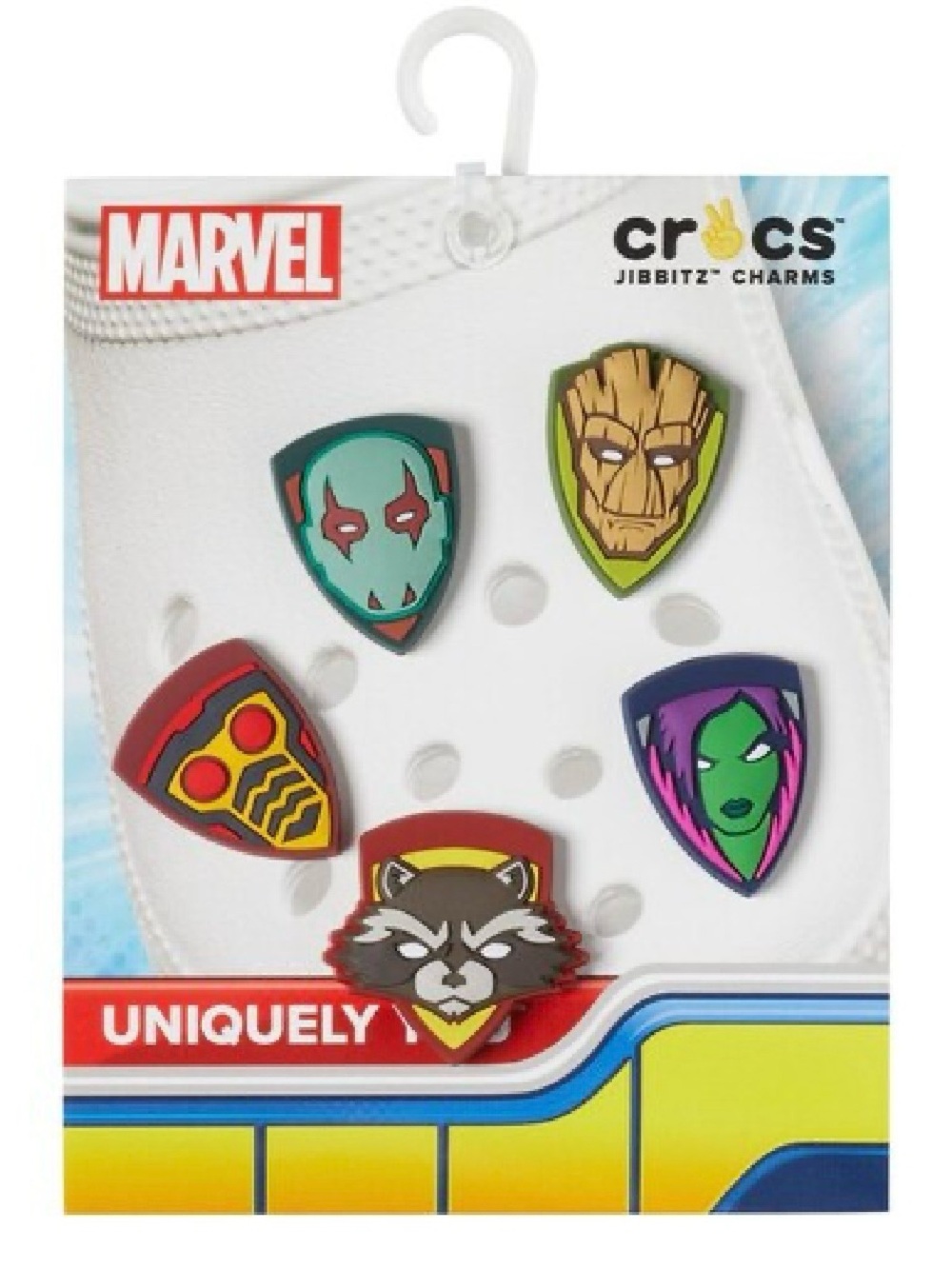 Marvel Crocs Jibbitz Charms - Guardians of the Galaxy Set - Multicolor